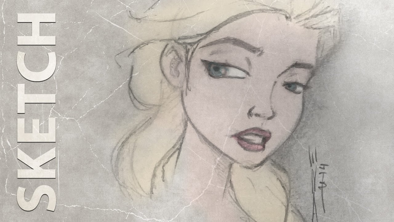 Disney Sketch Artwork — JodiHerron.com, image size:1280x720