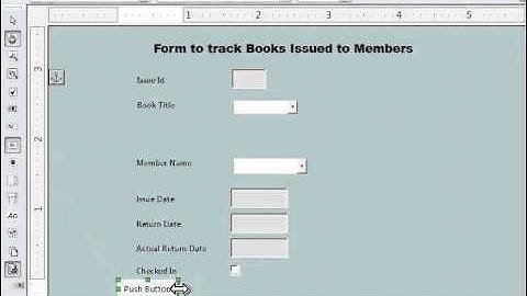 7 Add Push Button to a form Marathi