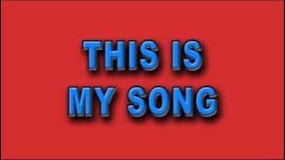 THIS IS MY SONG - Ronnie Aldrich