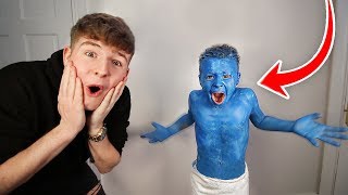 I've NEVER Seen My LITTLE BROTHER THIS MAD... (prank)