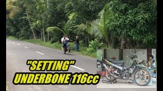 Setting F1ZR Underbone & 116 standar Irvan Riyadhoh | Tuned by Hamzah ITG Petanahan