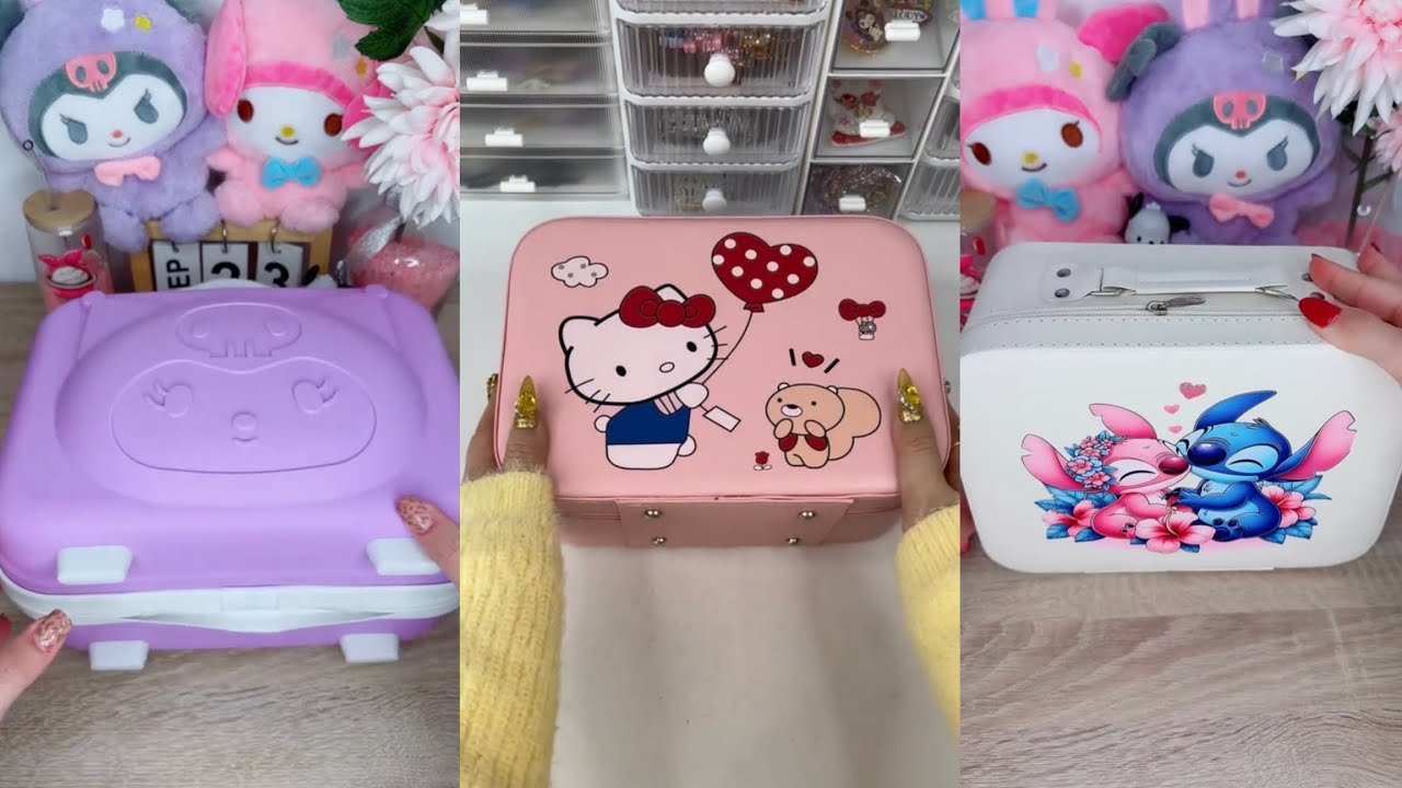 Soft & Cute ASMR Packing ✨ | Aesthetic Pinterest Vibes 🎀💖 