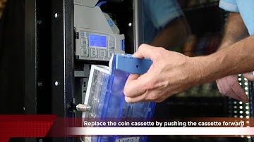 How to clear a coin jam on a Sorrento vending machine