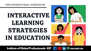 Interactive Learning Strategies in Education