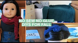 NO SEW NO GLUE DIYS FOR FALL! | Collab with ag_forever11