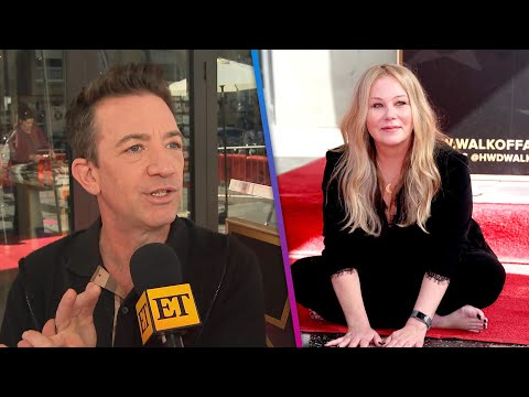 Married With Children's David Faustino Praises Christina Applegate at Walk of Fame Ceremony