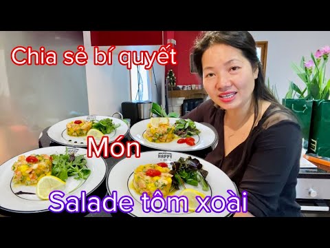 Video: Salad Xoài Tôm Sốt Phô Mai