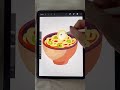 Quick ramen drawing! #drawingtutorial #arttutorial#artprocess #procreateart #draw #ramen