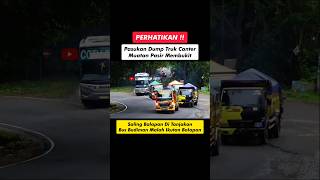 Pasukan Dump Truk Balapan Bus Budiman Ikutan shorts