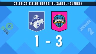 Resumen Fs Vivocuenca - Aurge Energía Fs Talavera 2ª Div B - Grupo Iv J2 - 2526