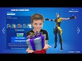 GIFTING My 9 Year Old Kid NEW Fortnite Tabor Hill Locker Bundle ONLY if He Completes SCARY DOLL GAME