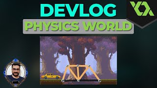 Famous Devlog bridge builder with cool car physics in game maker studio Wealth