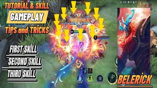 Belerick Combo Skill! Tips and Gameplay | TUTORIAL from RONAAA MOBILE LEGENDS