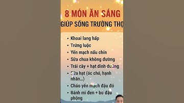 8 món ăn  sáng #Shorts suckhoe #hanhphucgiadinh #thongdiepchualanh # meosongkhoemoingay