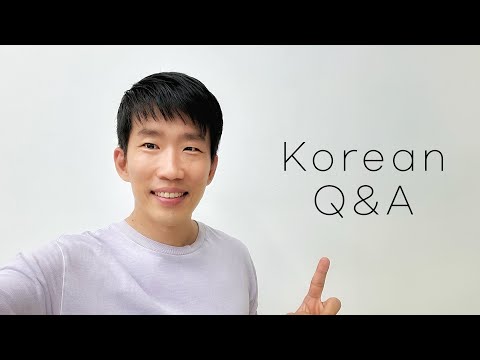 <strong>Live</strong> Korean Q&amp;<strong>amp</strong>;A - Ask <strong>your</strong> questions and practice together!