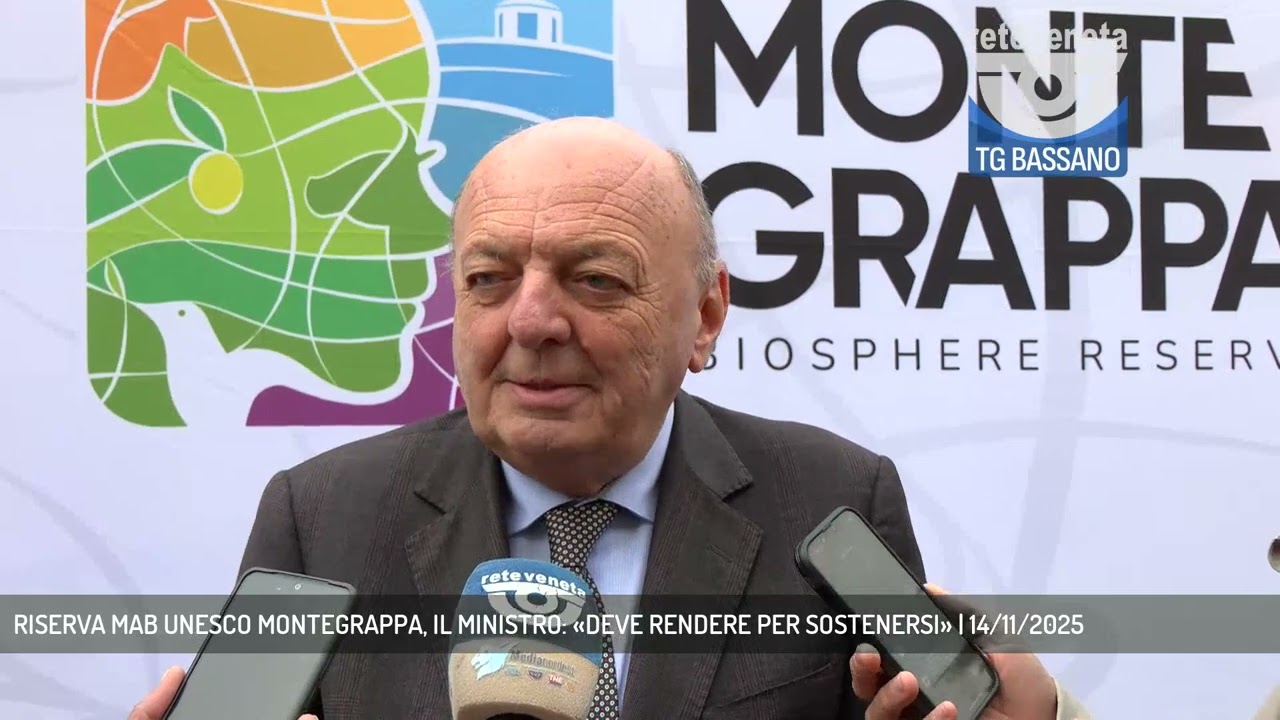 RISERVA MAB UNESCO MONTEGRAPPA, IL MINISTRO: «DEVE RENDERE PER SOSTENERSI» | 14/11/2025