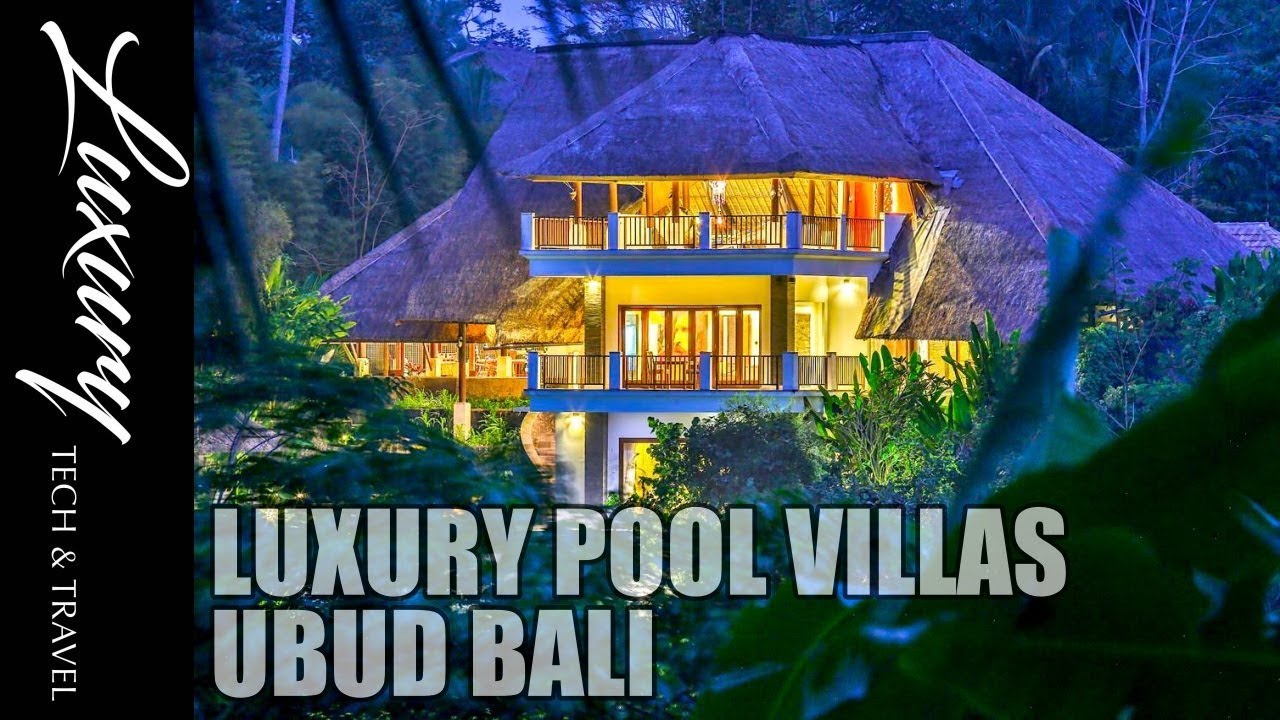 Best Pool Villas UBUD BALI- Luxury Pool Villas Ubud - YouTube