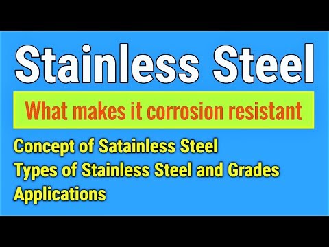 [English] Stainless Steel (SS) - Basic concept, Classification, Grades and Applications