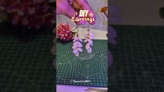 *DIY* shell earrings ✨️🪷🪄 | diy jewellary | #beadsjewellery