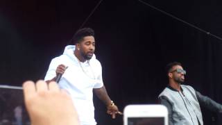 Omarion-Bump, Bump, Bump  live Vestival The Hague Malieveld 1-8-2015