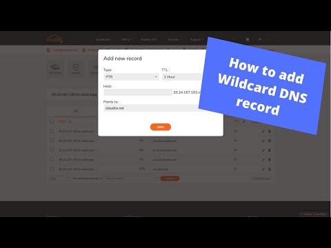 How to add Wildcard DNS Record?