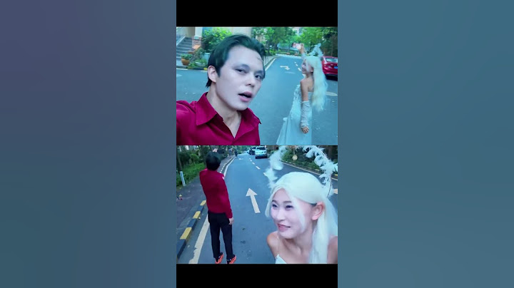 The clown and the angel met on the road #clown #angel