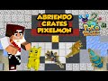 ABRIENDO CRATES LUCKY BLOCKS Y SORTANDO SHINYS PIXELMON | mc.pokegalaxia.com