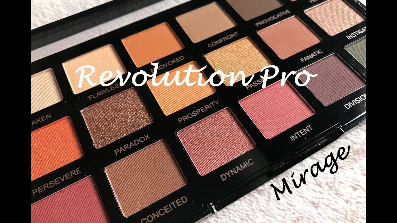 Revolution Pro Regeneration Palette / Mirage YouTube