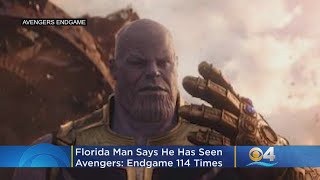 Florida Man Tries To Break World Record By Watching 'Avengers: Endgame 114 Times & Counting