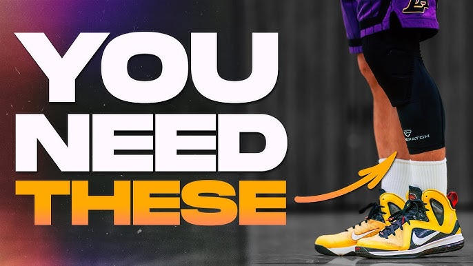 Nike Pro Combat Hyperstrong Shin Leg Sleeve Basketball Yellow SZ