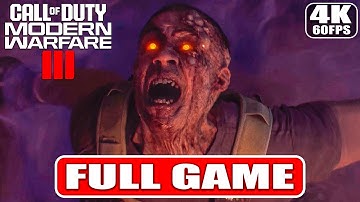 Call of Duty: Modern Warfare 3 Zombies (2025) Full Walkthrough 4K Gameplay All Story Missions