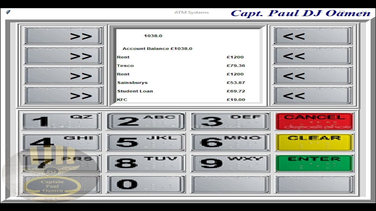 How to Create an ATM GUI System in Python - Part 2 of 3 - YouTube
