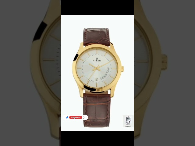 Beautiful Mens Leather Strap Watches under 5k #vasavi #subscribe #shorts class=