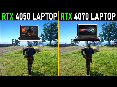 RTX 4070 vs RTX 4050 Laptop - Gaming Test - How Big is the Difference? | Tech MK