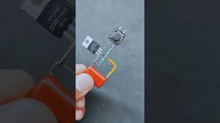 Simple LED Brightness Control Circuit using IRFZ44N MOSFET
