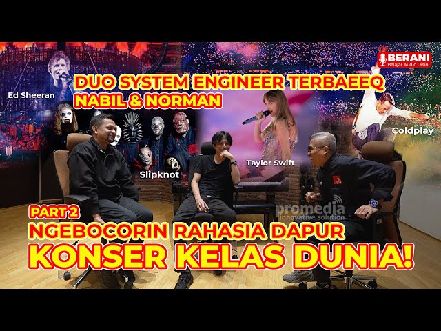 RAHASIA DAPUR SLIPKNOT, COLDPLAY, ED SHEERAN WAKTU MANGGUNG! NABIL HUSEIN, NORMAN HAJADI class=