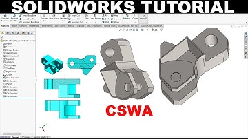 Solidworks tutorial CSWA Practice Sample Exam PART4