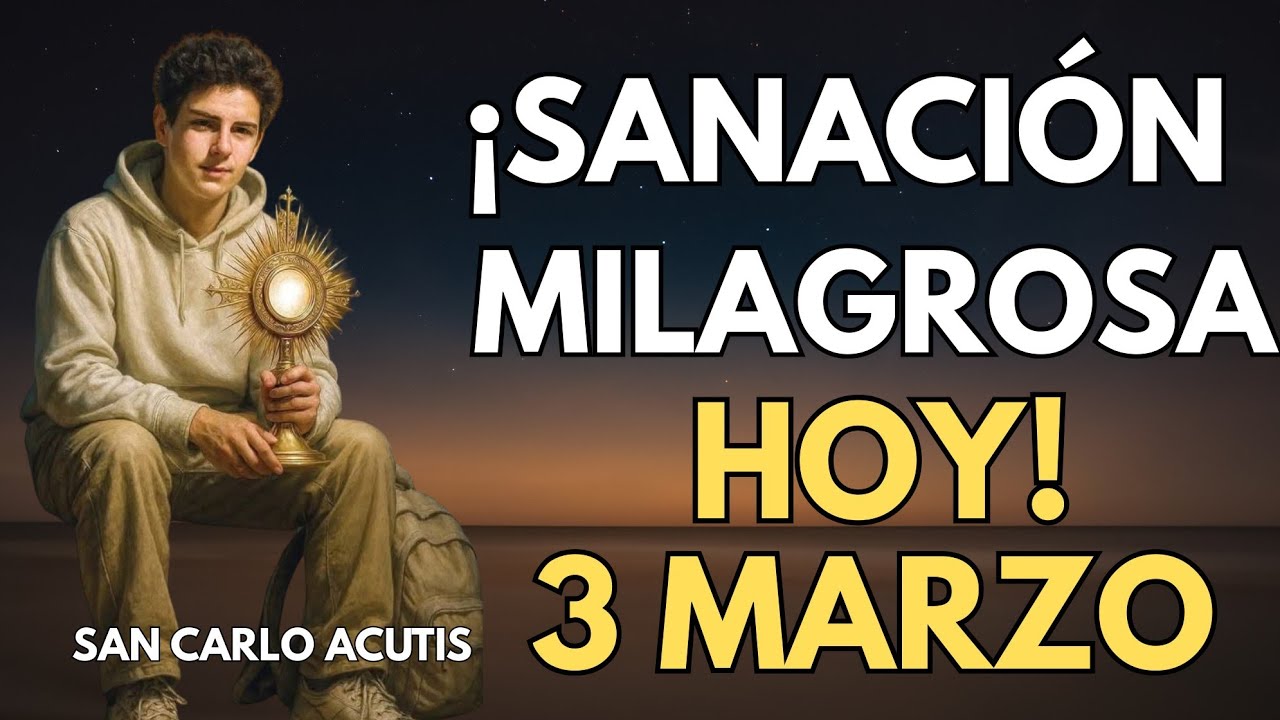 ORACIÓN A SAN CARLOS ACUTIS PARA SANACIÓN DE HUESOS Y ESPALDA | MILAGRO