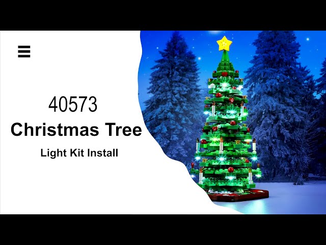LEGO Christmas Tree #40573 Light Kit
