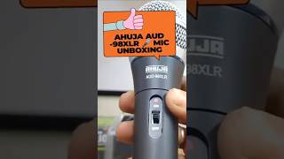 #Ahuja Microphone AUD -98XLR 🎤 Mic Unboxing Video
