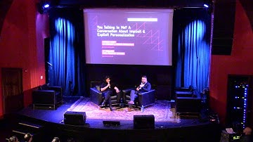 SHIFT Digital Media Conference: Implicit & Explicit Personalization