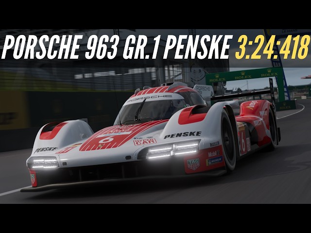 Gran Turismo 7: Controller Lap Time Challenge Le Mans | Porsche