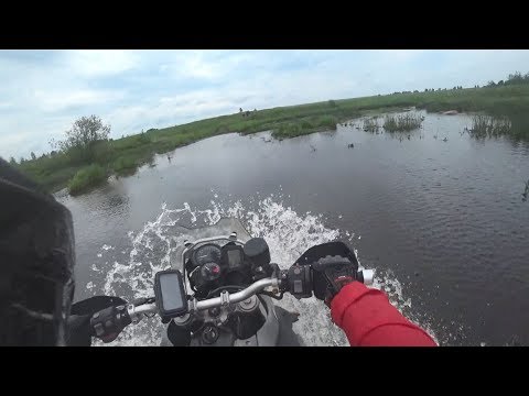 BMW F800GS - город, лес, трасса. Viking Rally 19.