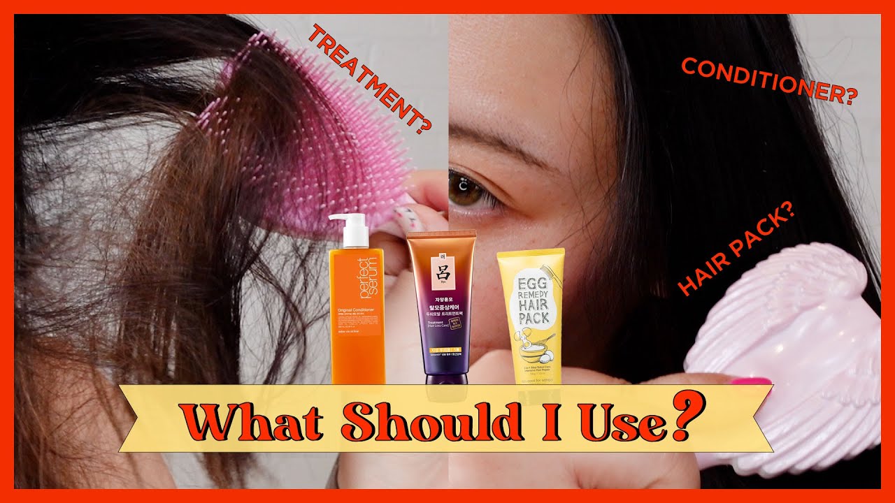 Conditioner vs. Treatment vs. Hair Pack🧴 | HIKOCO