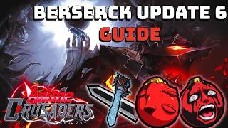Anime Crusaders Berserk Update 6 Guide!! How To Get All New Units &amp; Unlock Sacrificing!! (Roblox)