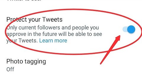 Twitter me tweet protect kaise kare, how to protect your tweet in Twitter