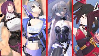 POST KO: HSR Girls! The Herta, Kafka, Sparkle, Silver Wolf (Super Smash Bros Ultimate)