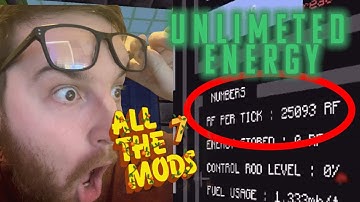 BIGGER REACTORS - ALL THE MODS 7 - SOO MUCH ENERGY