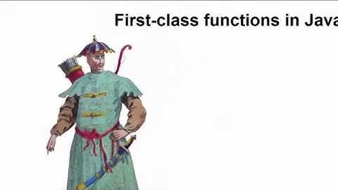 First Class Functions in Java 8 Tutorial