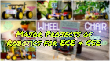 Robotics major projects | robotics projects using arduino | robotics projects for ece students